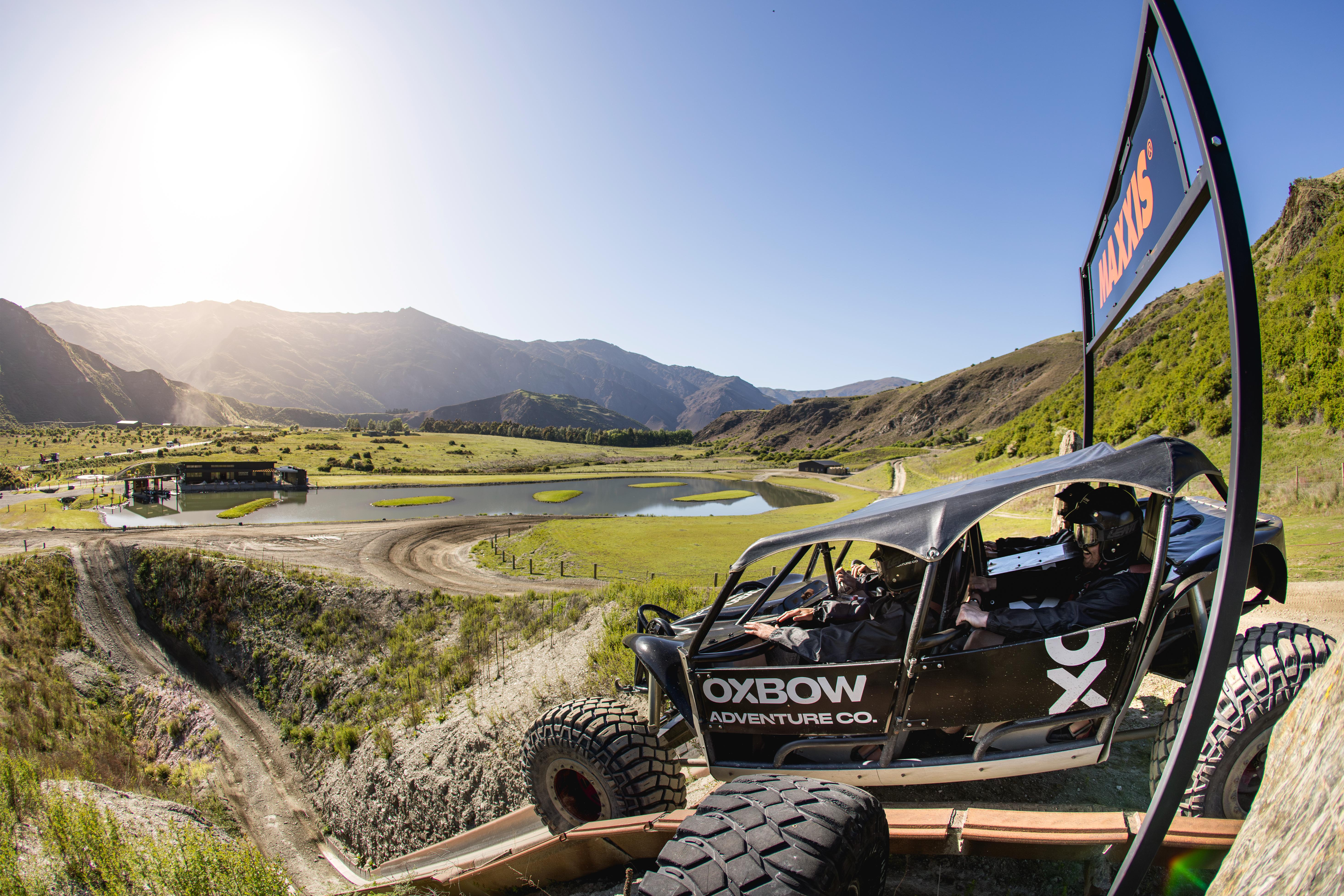 Experience the rugged beauty of Queenstown while navigating diverse landscapes in a custom-built all-terrain vehicle. Perfect for adventurers ready to embrace off-roading challenges amidst stunning scenery.